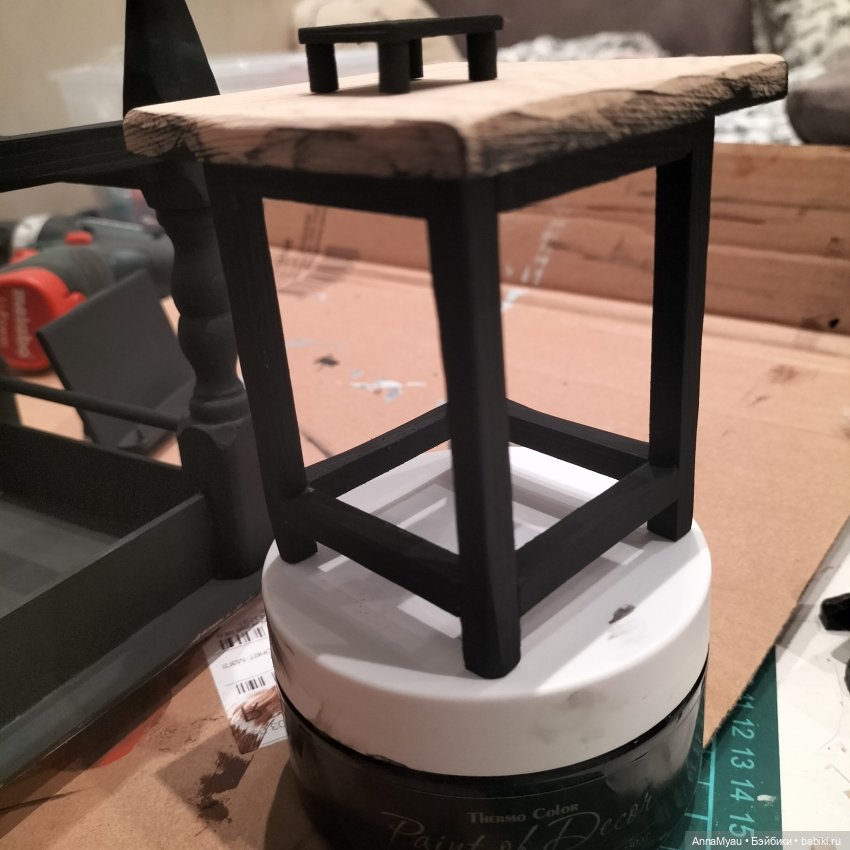 Стол для зельевара в стиле фермхаус