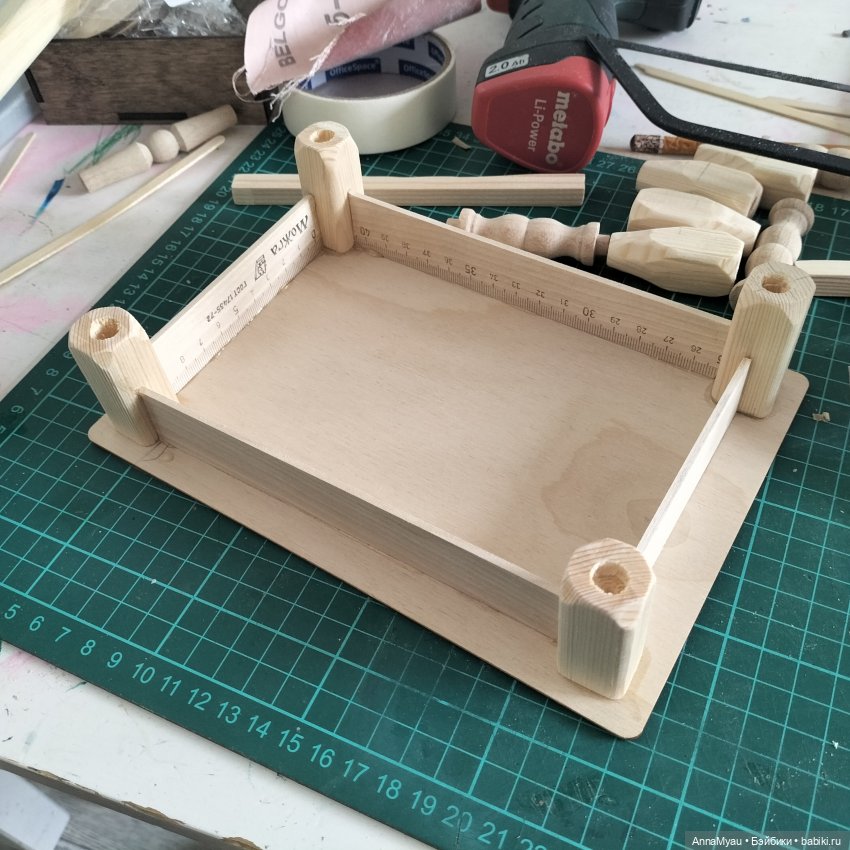 Стол для зельевара в стиле фермхаус