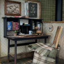 Румбокс "рабочий стол коллекционера бабочек"