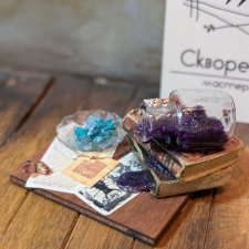 Миниатюрная композиция "Разлитое зелье"