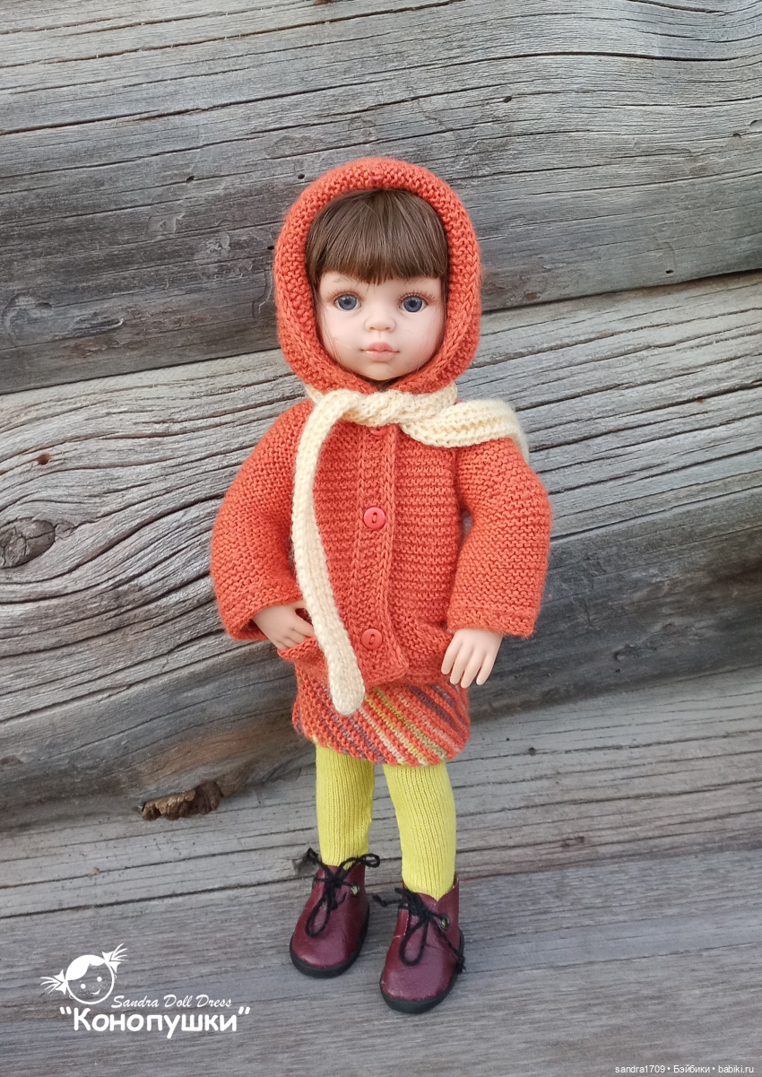 Я вязала осень | Бэйбики Я вязала осень — Одежда и обувь для кукол своими руками: фото (фото 4)