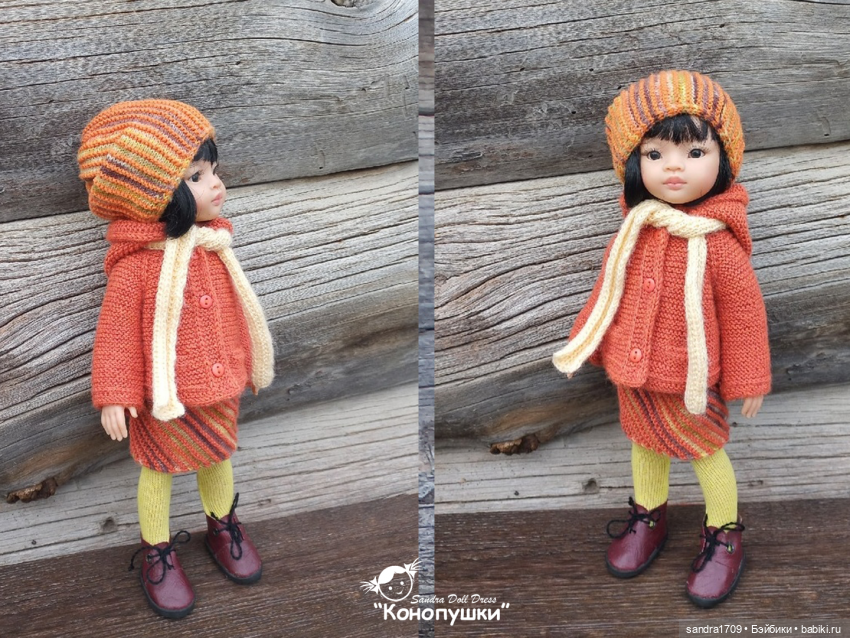 Я вязала осень | Бэйбики Я вязала осень — Одежда и обувь для кукол своими руками: фото (фото 5)