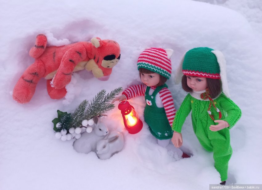 И снова Новый год — Одежда и обувь для кукол своими руками: фото