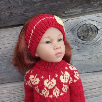 И снова на спицах осень.