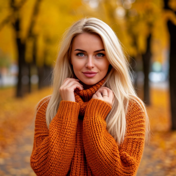 Блондинки в... нет, не в законе! Блондинки в цветах осени!