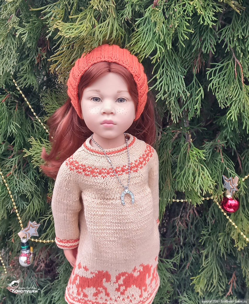 Платья для кукол с символом наступающего года (фото 7)