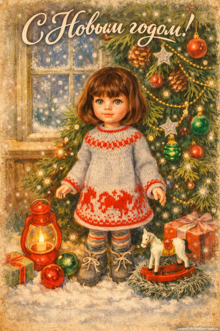 С Новым Годом — Одежда и обувь для кукол своими руками: фото (фото 6)