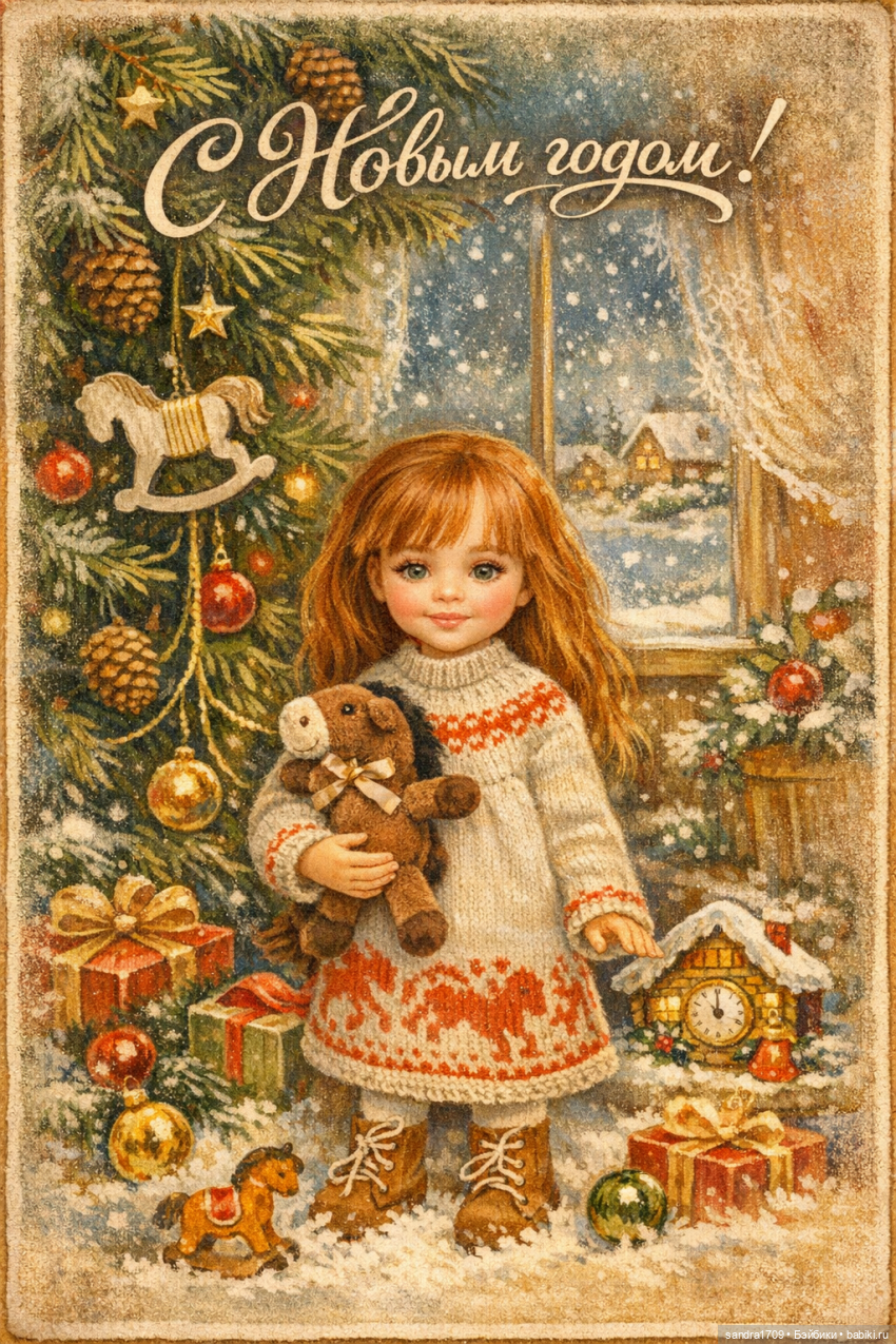С Новым Годом — Одежда и обувь для кукол своими руками: фото (фото 4)