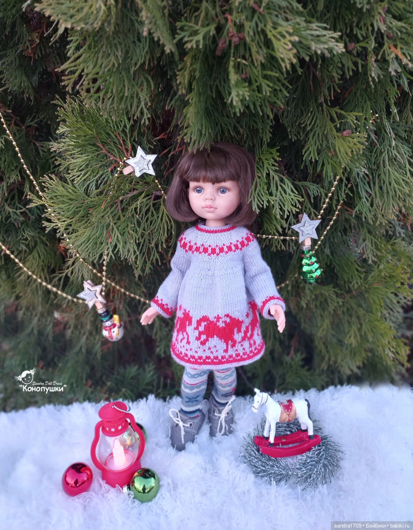 С Новым Годом — Одежда и обувь для кукол своими руками: фото (фото 7)