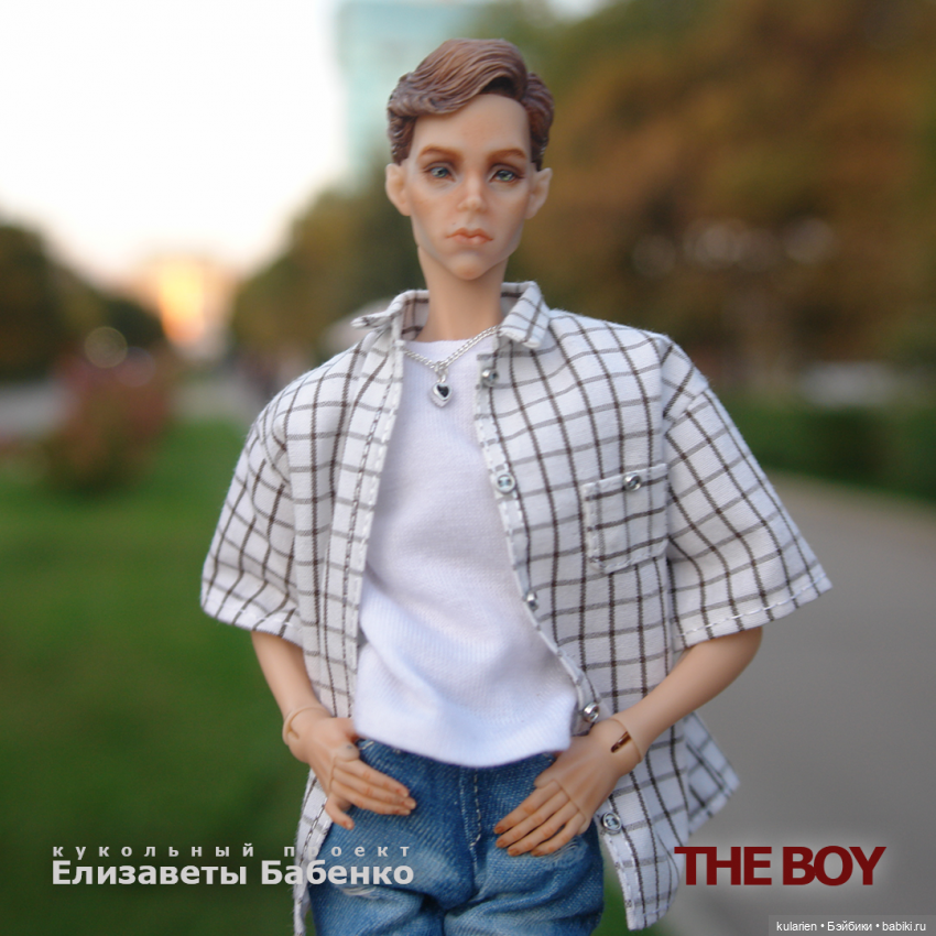 Воспоминания о летних деньках. Авторская кукла KCDoll - The Boy Алеша (фото 2)