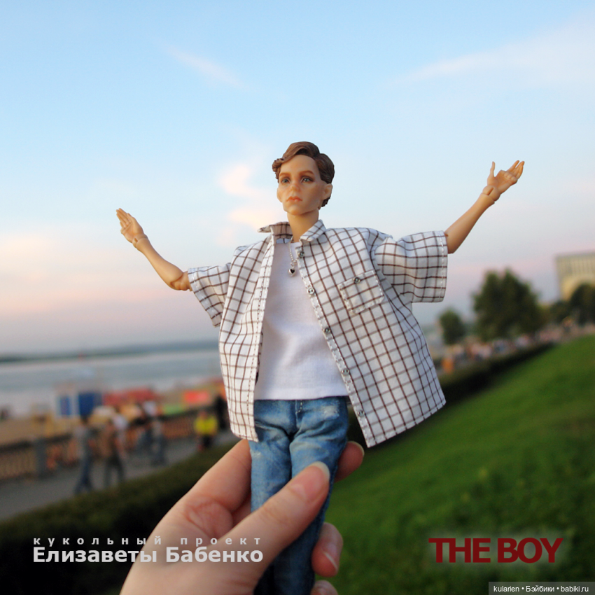 Воспоминания о летних деньках. Авторская кукла KCDoll - The Boy Алеша (фото 6)