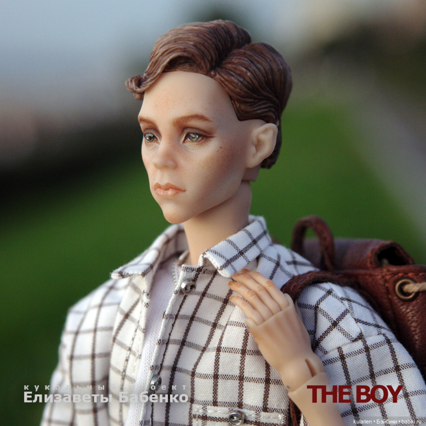 Воспоминания о летних деньках. Авторская кукла KCDoll - The Boy Алеша