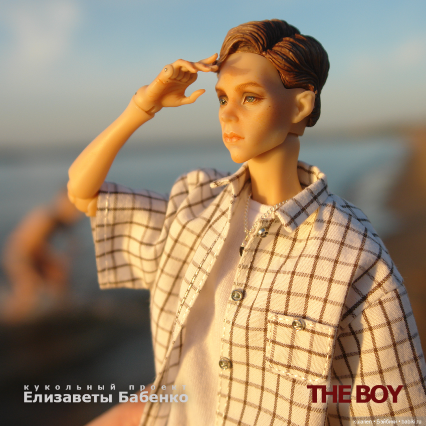 Воспоминания о летних деньках. Авторская кукла KCDoll - The Boy Алеша (фото 8)