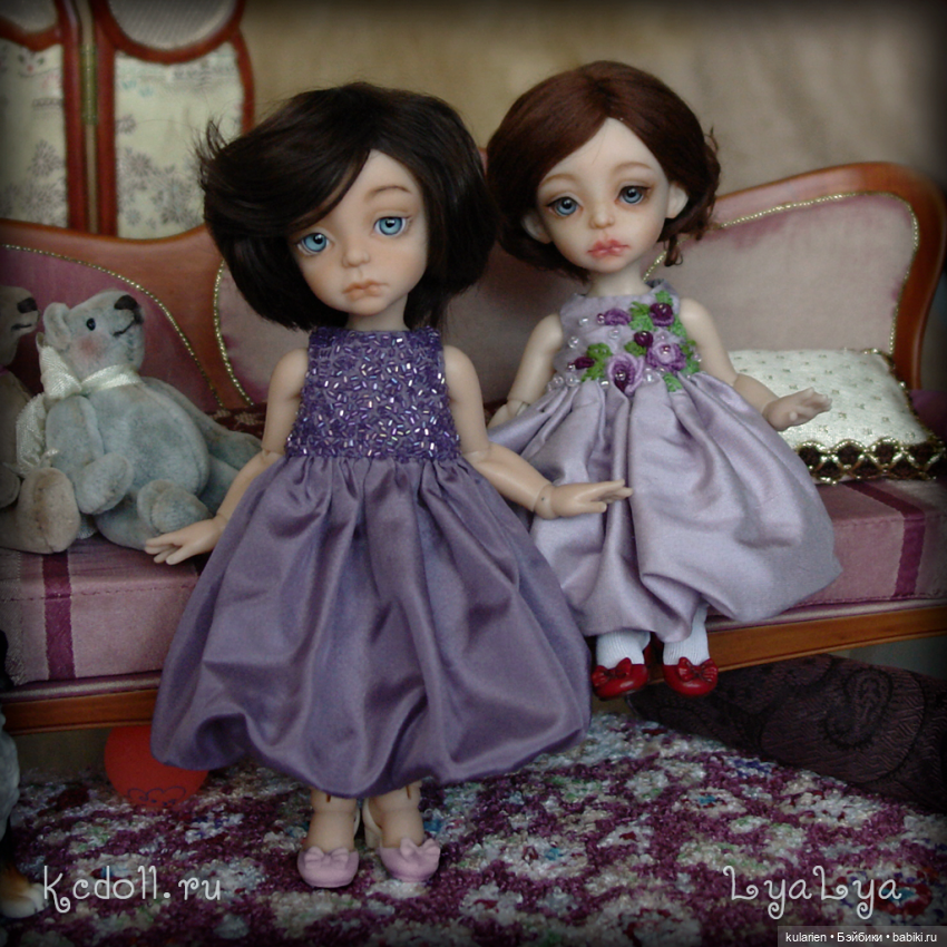 Как малышка Ляля (16 см) и ее сестричка к празднику наряжались (фото 10)