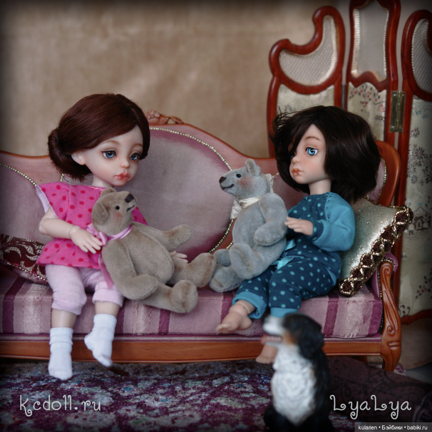 Как малышка Ляля (16 см) и ее сестричка к празднику наряжались (фото 2)