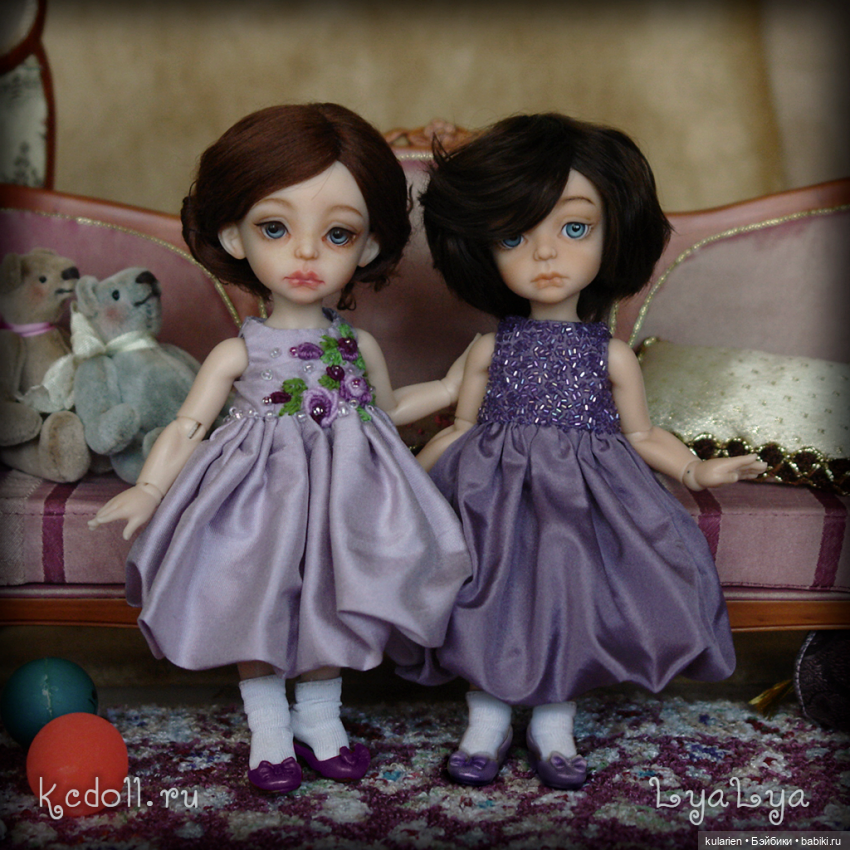 Как малышка Ляля (16 см) и ее сестричка к празднику наряжались (фото 9)