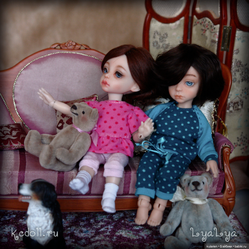 Как малышка Ляля (16 см) и ее сестричка к празднику наряжались (фото 5)