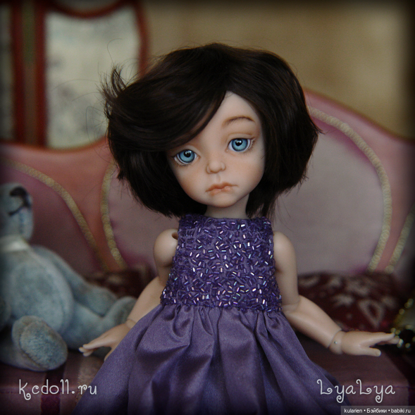 Как малышка Ляля (16 см) и ее сестричка к празднику наряжались