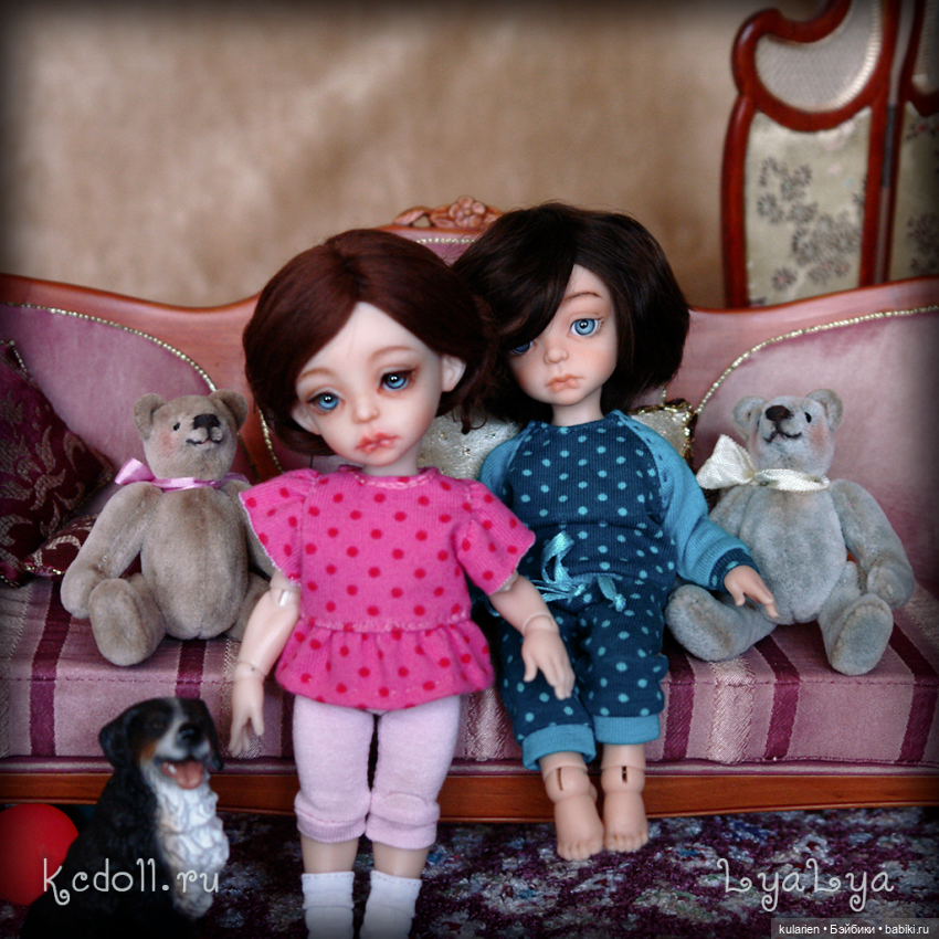 Как малышка Ляля (16 см) и ее сестричка к празднику наряжались (фото 4)