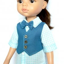 Одежда для кукол - Костюм тройка для куклы мальчика купить в Шопике ...