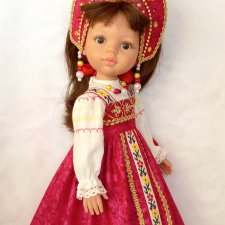 Русский народный костюм  для Паолы Рейна