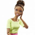Барби йога афроамериканка Аша Barbie Made To Move