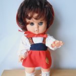 Кукла ГДР Топтыжка "Красная Шапочка"