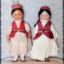 Очаровательные куклы СССР Казашки, Редкость!