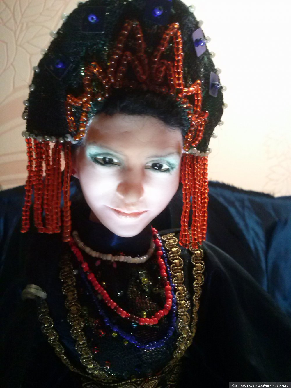 Хозяйка Медной Горы — Лепка авторских кукол: полимерная глина (фото 4)