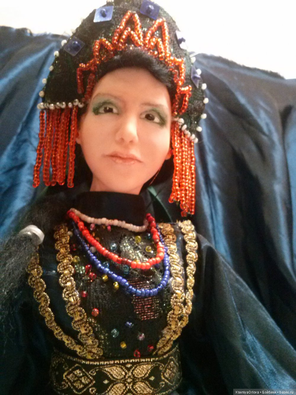 Хозяйка Медной Горы — Лепка авторских кукол: полимерная глина