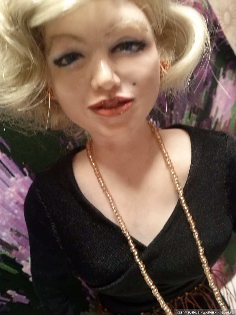 Кукла Мэрилин — Авторские портретные куклы по фото: галерея работ (фото 4)