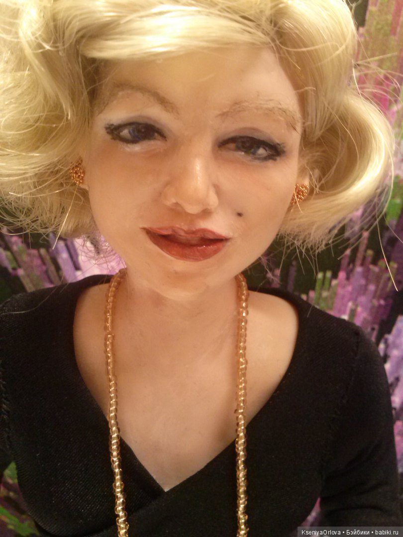 Кукла Мэрилин — Авторские портретные куклы по фото: галерея работ (фото 5)