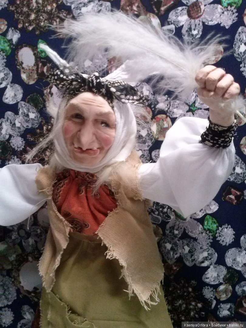 Озорная Ягуля — Лепка авторских кукол: полимерная глина (фото 3)