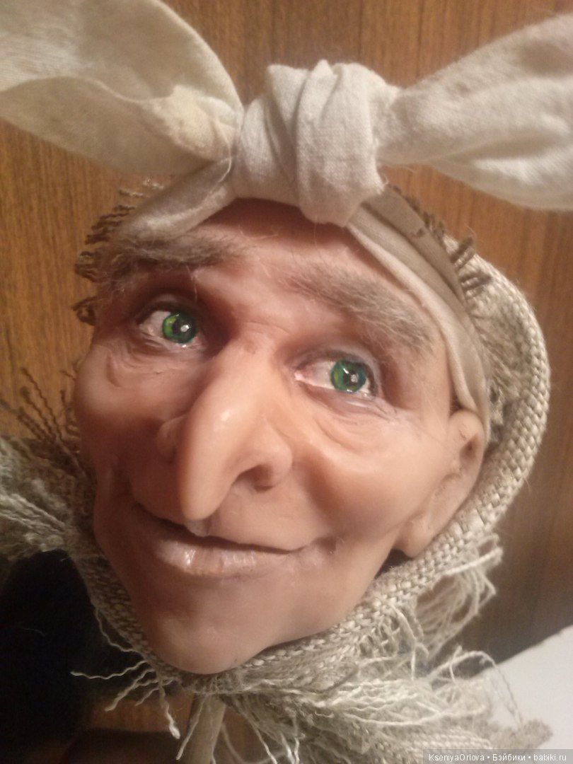 Авторская кукла Баба-Яга — Лепка авторских кукол: полимерная глина (фото 3)