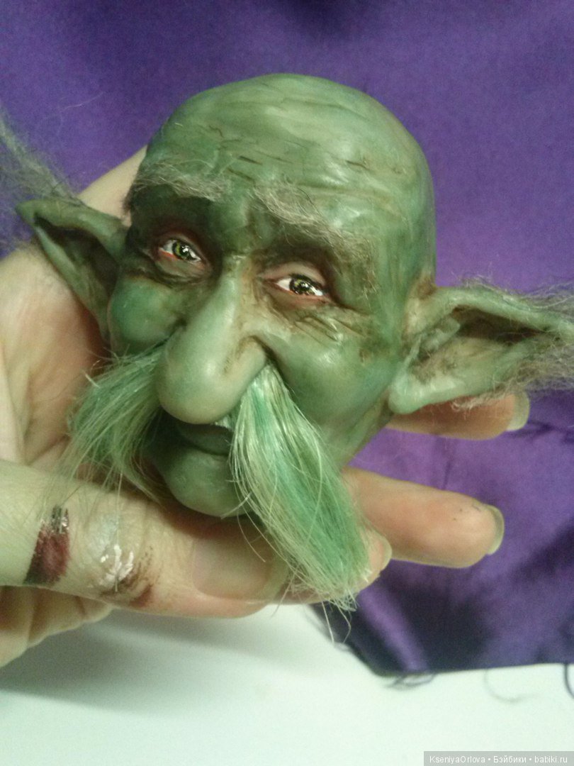 В процессе — Лепка авторских кукол: полимерная глина (фото 4)