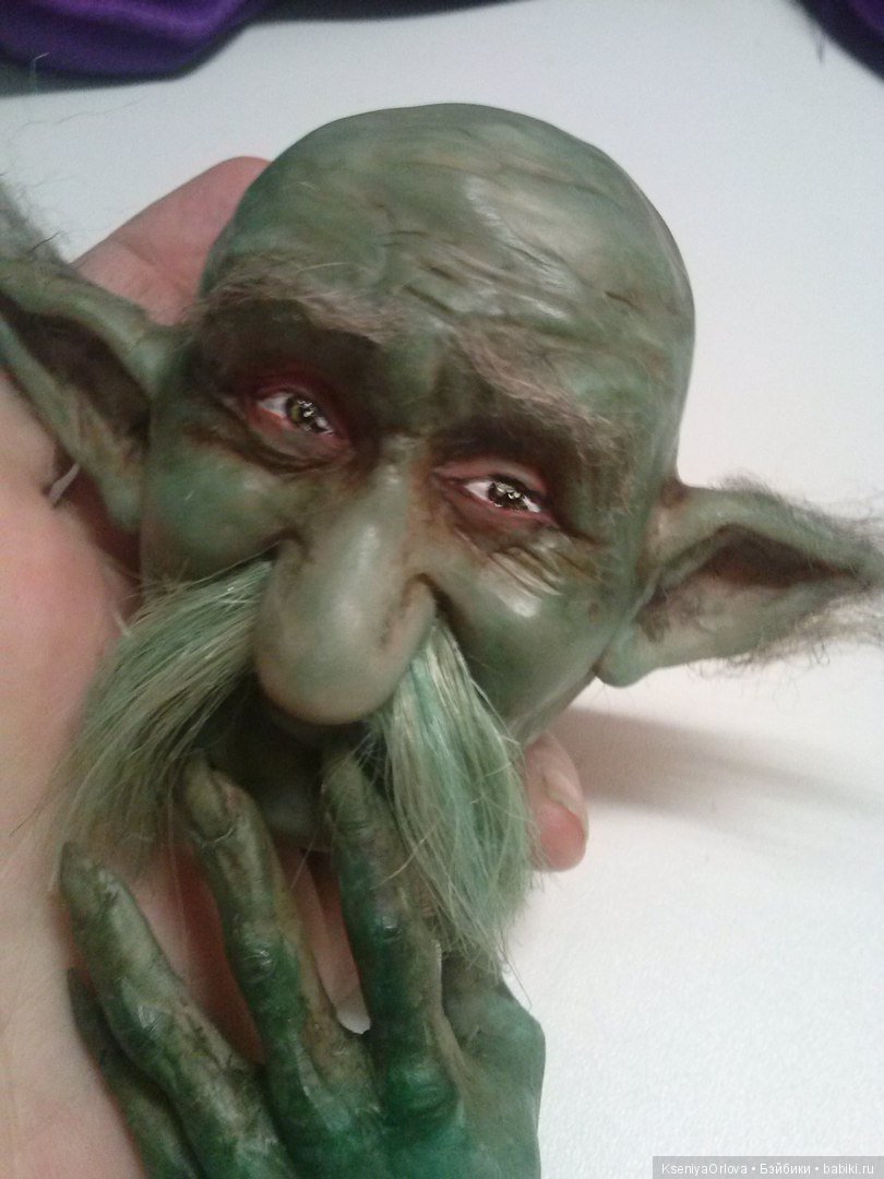 В процессе — Лепка авторских кукол: полимерная глина (фото 6)