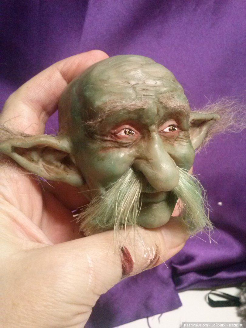 В процессе — Лепка авторских кукол: полимерная глина (фото 7)