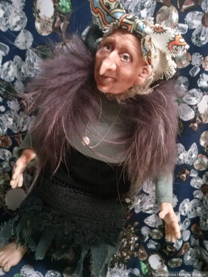 Бабуля-Красотуля — Лепка авторских кукол: полимерная глина (фото 3)