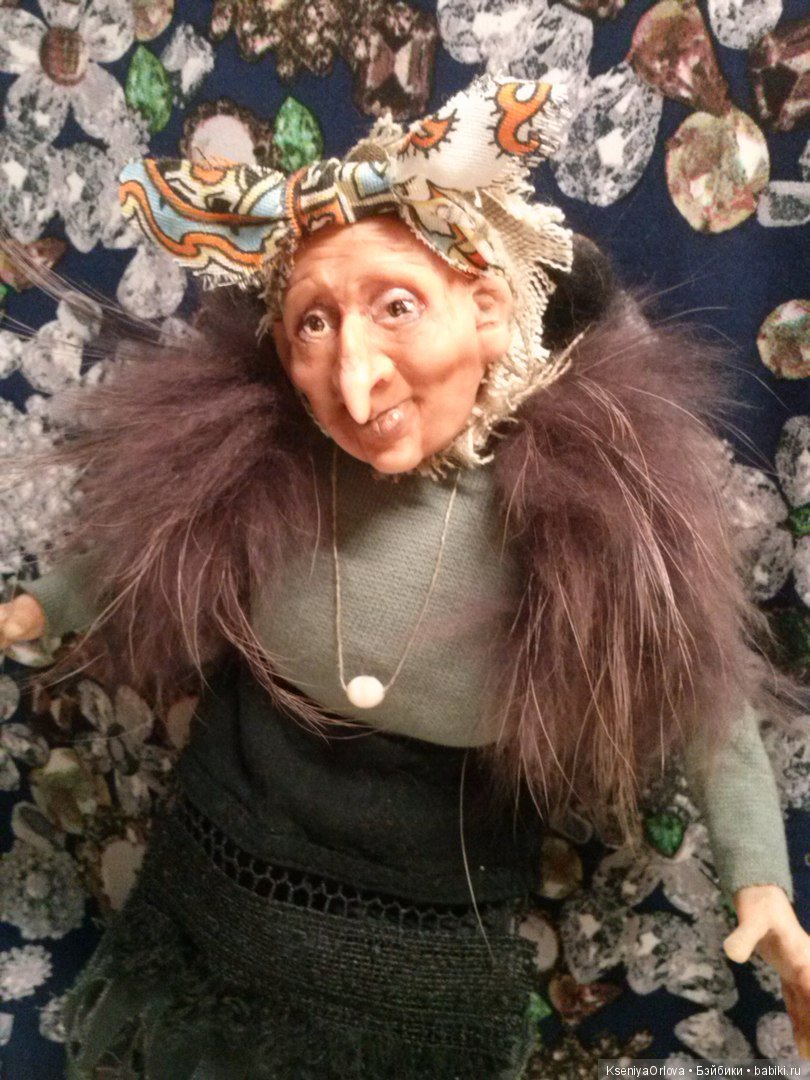 Бабуля-Красотуля — Лепка авторских кукол: полимерная глина (фото 5)