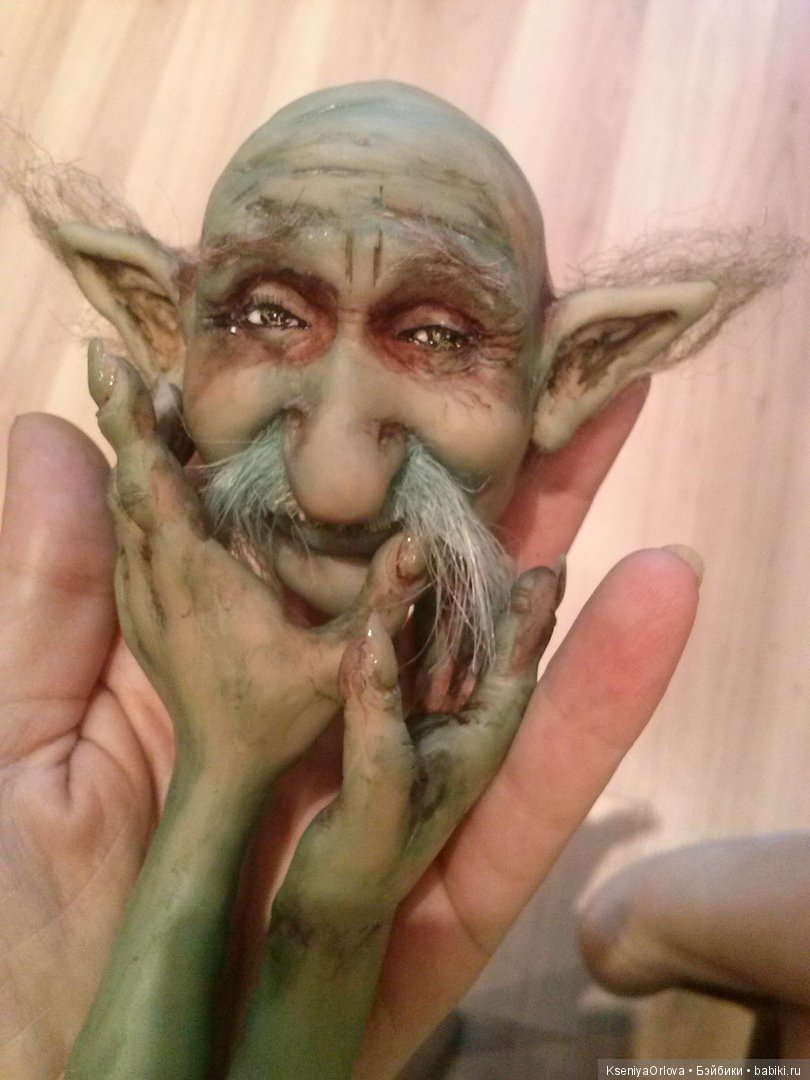 И снова Чудо-Юдо — Лепка авторских кукол: полимерная глина (фото 4)