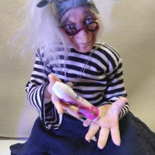 Кукла  Баба-Яга