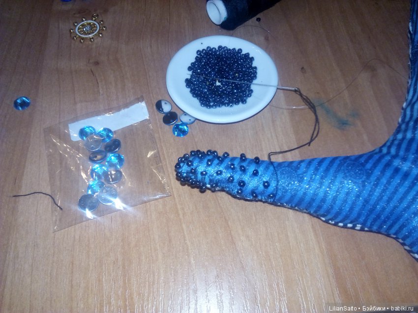 Еще немного о китах — Текстильные игрушки и примитивы: кофейные (фото 10)