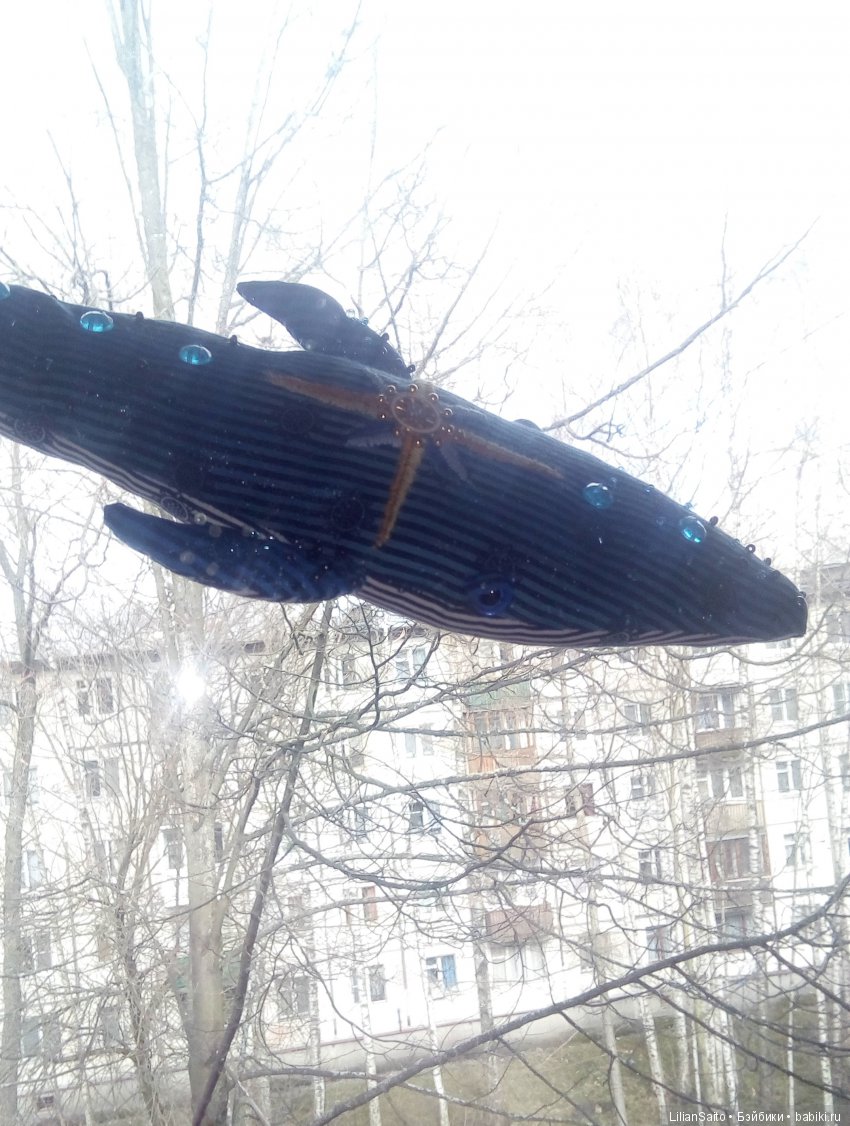 Еще немного о китах — Текстильные игрушки и примитивы: кофейные (фото 2)