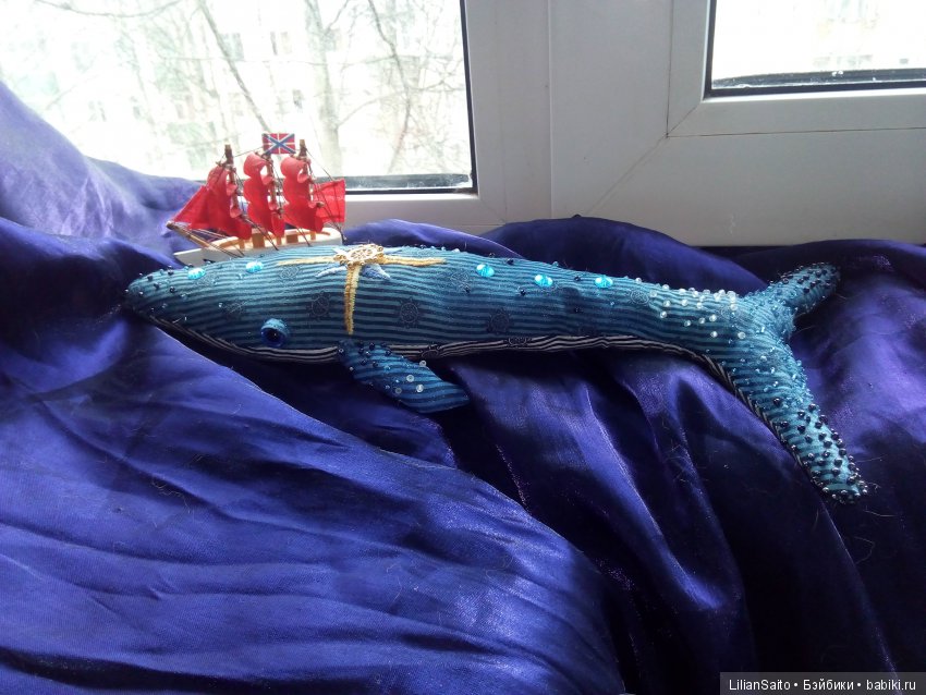 Еще немного о китах — Текстильные игрушки и примитивы: кофейные