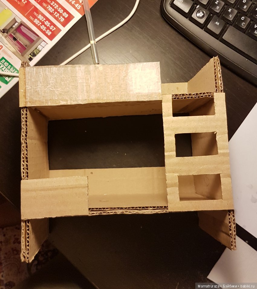 Этажная кроватка для маленьких куколок