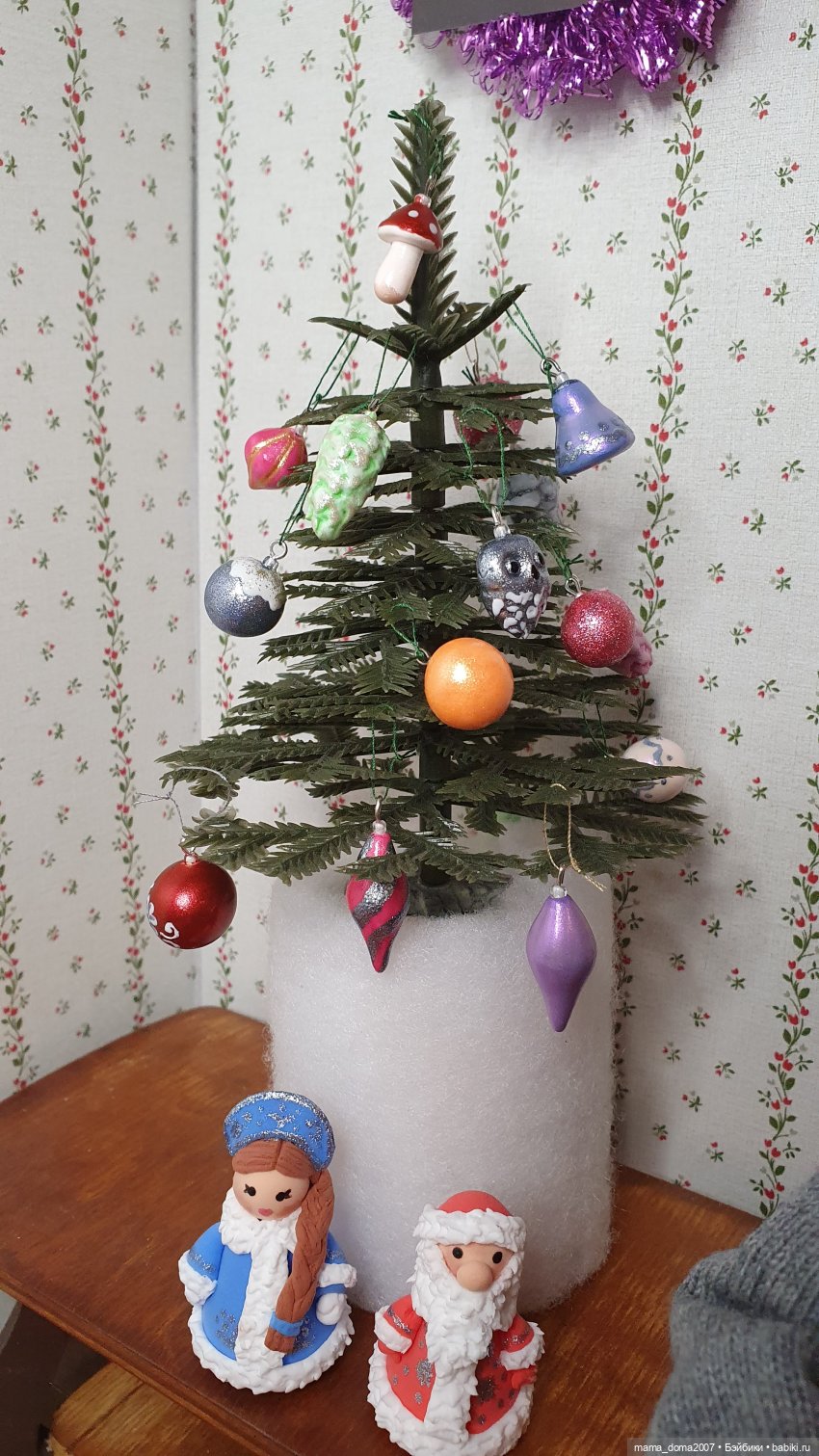 Миниатюрные игрушки на ёлку (фото 4)