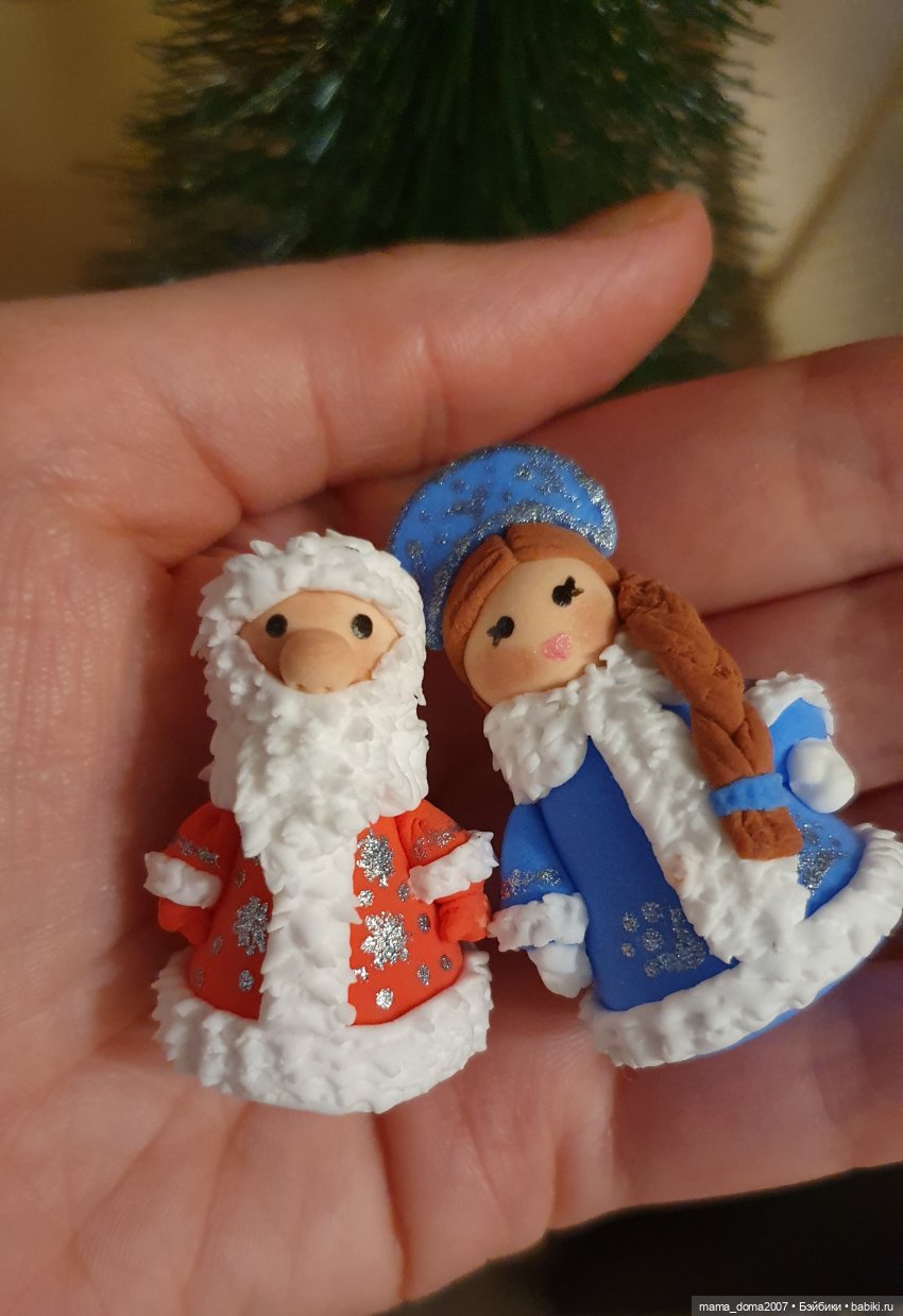 Миниатюрные игрушки на ёлку (фото 5)