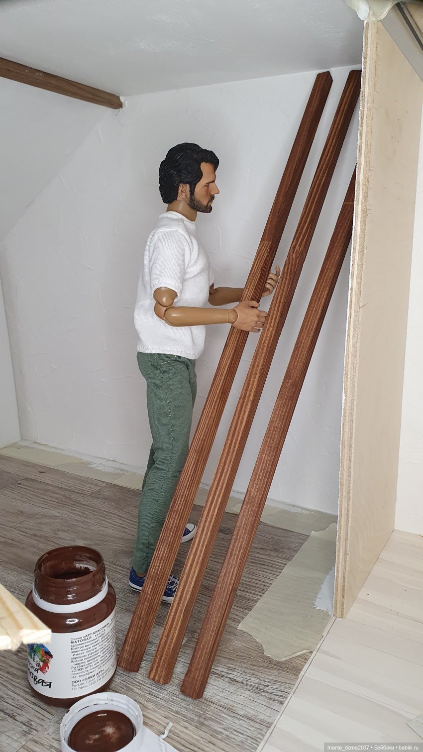 Трудовые будни Даниэля — Румбоксы и кукольные интерьеры: фото