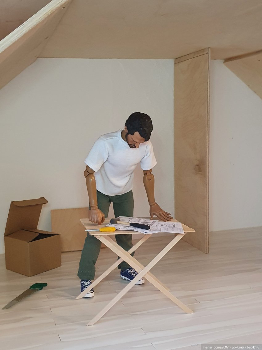 Трудовые будни Даниэля — Румбоксы и кукольные интерьеры: фото (фото 4)