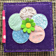 Книжка из фетра для малышки